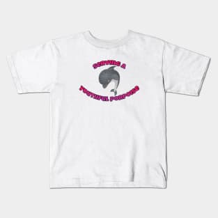 Serving a youthful porpoise - Norm Macdonald Inspired Art Kids T-Shirt